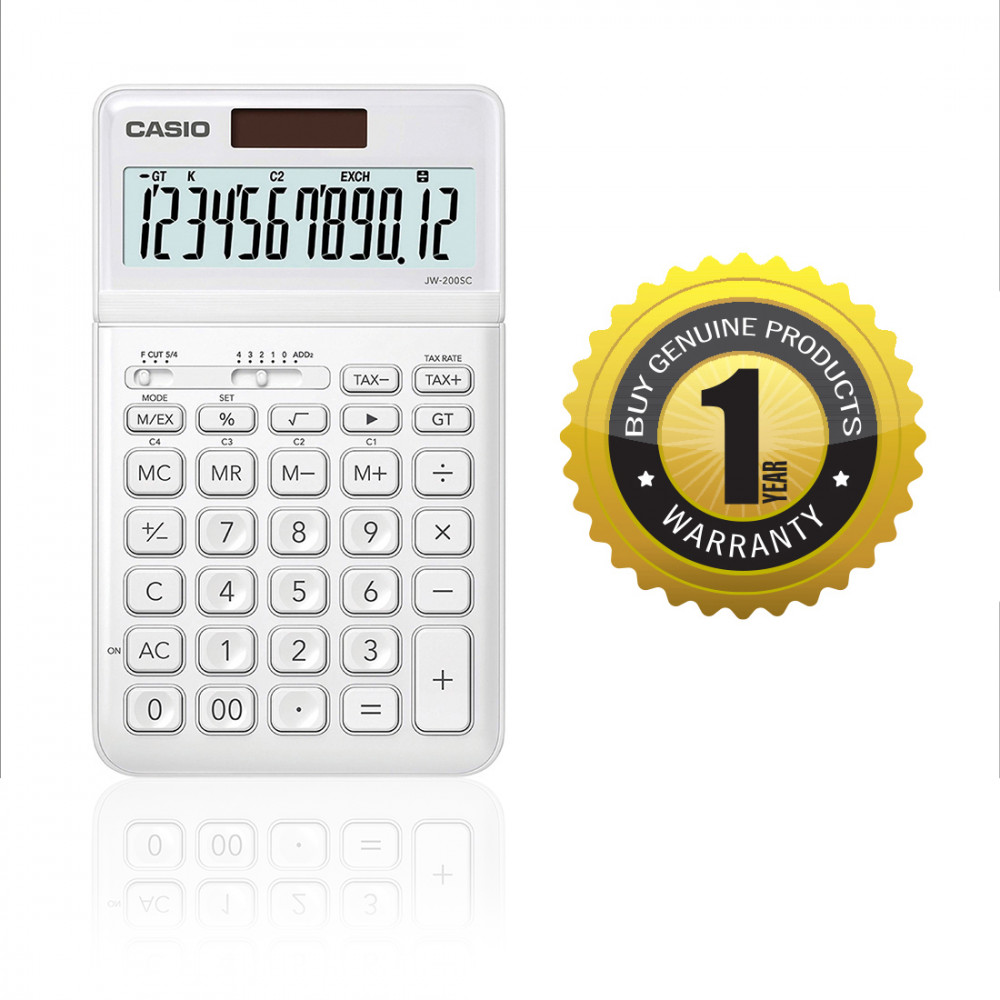  JW-200SC-WE DESKTOP CALCULATOR