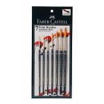 PAINT BRUSHES ASSORTED PACK OF 7 ROUND