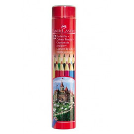 Classic Color Round Tin 12