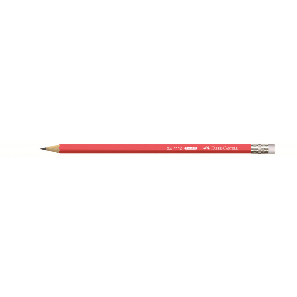 Red Matt Pencil HB