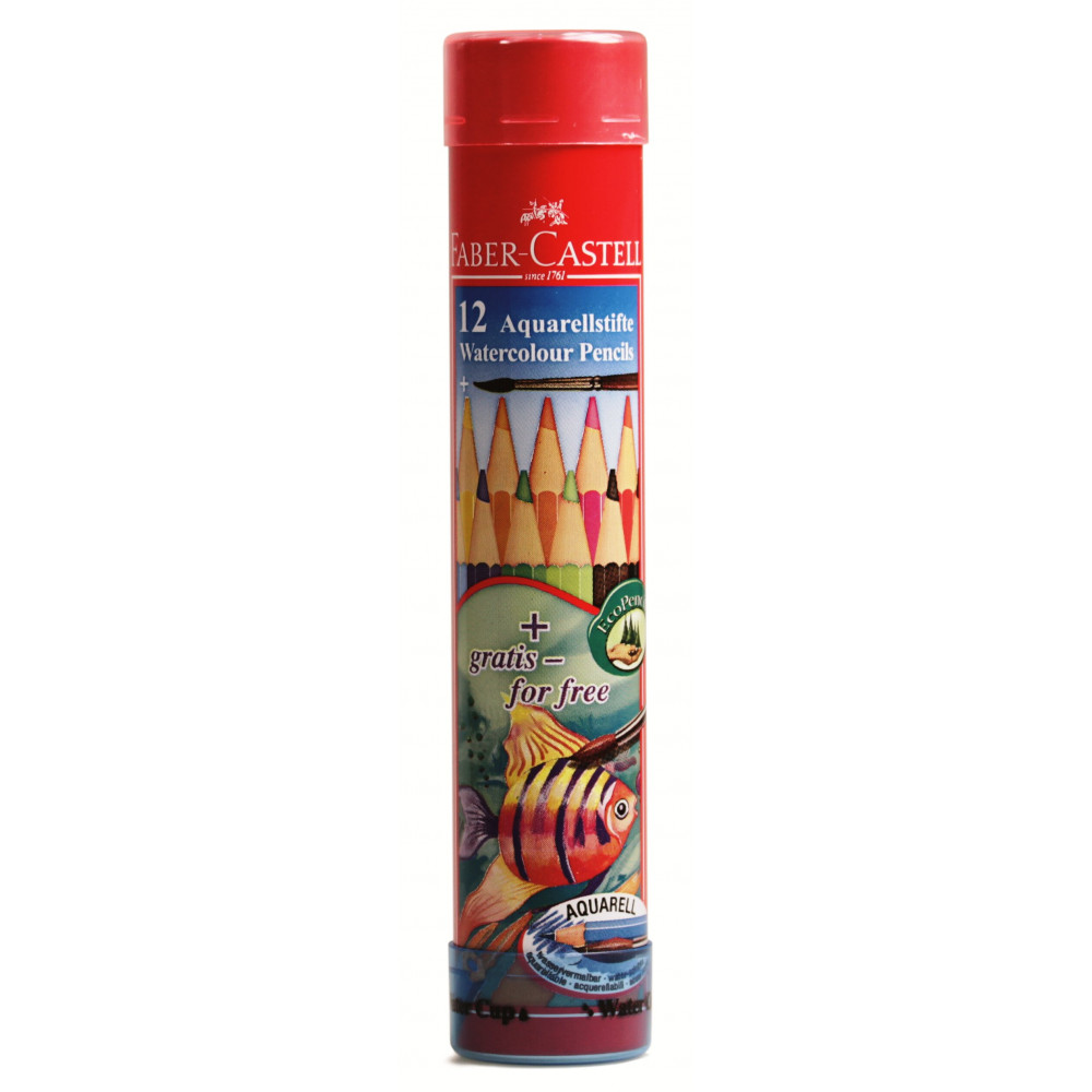 Water Color Round Tin-12
